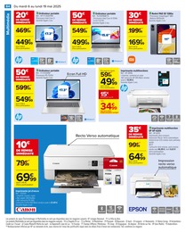 Offre Imprimante Jet D'encre dans le catalogue Carrefour du moment à la page 86