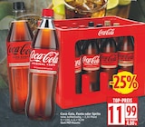 Coca-Cola, Fanta oder Sprite bei EDEKA im Hennigsdorf Prospekt für 11,99 €
