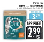Katzen- oder Hundenahrung Angebote von Purina One bei EDEKA Ravensburg für 2,99 €
