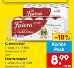 Netto Marken-Discount - Küchentücher Angebot im Prospekt Küchentücher bei Netto Marken-Discount im Prospekt "" für 8,99 €
