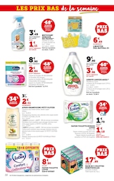 Prix et réduction Lessive dans le prospectus Super U en cours Offre Lessive dans le catalogue Super U du moment à la page 22