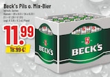 Aktuelle Becks Angebote bei Trinkgut in Osnabrück Aktuelles Pils o. Mix-Bier Angebot bei Trinkgut in Osnabrück ab 11,99 €