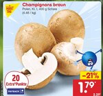 Champignons braun Angebote von MARKT TAG bei Netto Marken-Discount Krefeld für 1,79 €