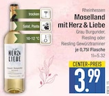 Grau Burgunder mit Herz & Liebe von Moselland im aktuellen EDEKA Prospekt für 3,99 €