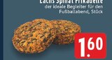 Aktuelle Lachs Angebote bei E center in Duisburg Aktuelles Lachs Spinat Frikadelle Angebot bei E center in Duisburg ab 1,60 €