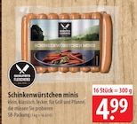 Qualitäts Fleischerei Schinkenwürstchen Minis bei famila Nordost im Jesteburg Prospekt für 4,99 €