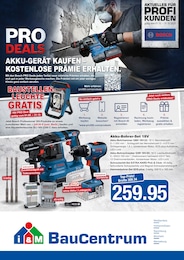 i&M BauCentrum Prospekt für Bad Kösen: "AKKU-GERÄT KAUFEN – KOSTENLOSE PRÄMIE ERHALTEN.", 2 Seiten, 01.10.2025 - 31.10.2025