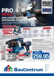 Aktueller i&M BauCentrum Baumärkte Prospekt in Tagewerben und Umgebung, "AKKU-GERÄT KAUFEN – KOSTENLOSE PRÄMIE ERHALTEN." mit 2 Seiten, 01.10.2025 - 31.10.2025