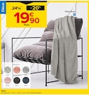 Plaid en promo chez Castorama Tours à 19,90 €