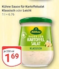 Aktuelles Sauce für Kartoffelsalat Klassisch Angebot bei GLOBUS in Duisburg ab 1,69 €