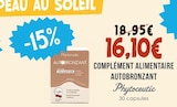 Complément alimentaire autobronzant - Phytoceutic à 16,10 € dans le catalogue Naturalia
