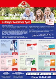 Ausbüttels Apotheke am Hansaplatz Prospekt: "Aktuelle Angebote", 1 Seite, 01.02.2026 - 31.05.2026