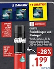Rasierklingen und Rasiergel im Angebot bei ALDI SÜD in Amberg Rasierklingen und Rasiergel Angebote von Gillette bei ALDI SÜD Amberg für 1,99 €