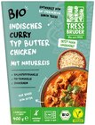 Bio Indisches Curry Typ Butter Chicken Angebote von Tress Brüder bei REWE Bad Salzuflen für 2,49 €