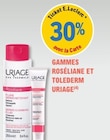 30% avec la carte sur la gamme roseliane et tolederm uriage - URIAGE dans le catalogue E.Leclerc