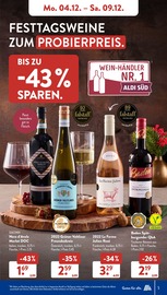 Rotwein im ALDI SÜD Prospekt in Dachau Aktueller ALDI SÜD Prospekt mit Rotwein, "Gutes für Alle.", Seite 5