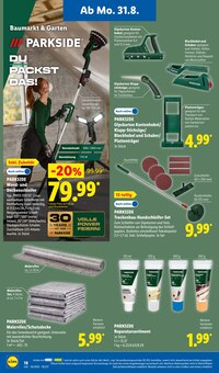 Arbeitshose Angebot im Lidl Prospekt, gültig von 31.08.2026 bis 05.09.2026 Arbeitshose Angebot im aktuellen Lidl Prospekt auf Seite 34