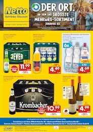 Netto Marken-Discount Prospekt "DER ORT, AN DEM DU IMMER AUSGEZEICHNETE PREISE FINDEST.", 6 Seiten, 31.08.2026 - 31.08.2026 Aktueller Netto Marken-Discount Prospekt, "DER ORT, AN DEM DU IMMER AUSGEZEICHNETE PREISE FINDEST.", mit Angeboten der Woche, gültig von 31.08.2026 bis 31.08.2026