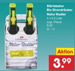 Bio Strandräuber Natur Radler im Angebot bei Netto Marken-Discount in Gotha Bio Strandräuber Natur Radler Angebote von Störtebeker bei Netto Marken-Discount Gotha für 3,99 €