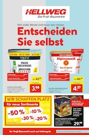 Aktueller Hellweg Prospekt mit Farbe, "Entscheiden Sie selbst", Seite 1
