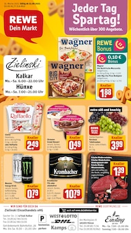 Aktueller REWE Kalkar Prospekt "Dein Markt" mit 33 Seiten
