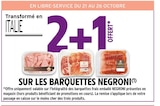 2+1 OFFERT SUR LES BARQUETTES NEGRONI à Intermarché dans L'Abergement-de-Cuisery