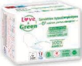 Serviettes hygiéniques ou protège-lingeries - Love&Green en promo chez Super U Serviettes hygiéniques ou protège-lingeries - Love&Green dans le catalogue Super U