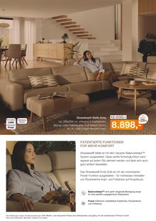 Sofa im Möbel Inhofer Prospekt "EINLEGER STRESSLESS" mit 8 Seiten (Ingolstadt)