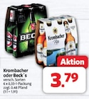 Aktuelle Krombacher Angebote bei Markant Nordwest in Hannover Aktuelles Krombacher Angebot bei Markant Nordwest in Hannover ab 3,79 €