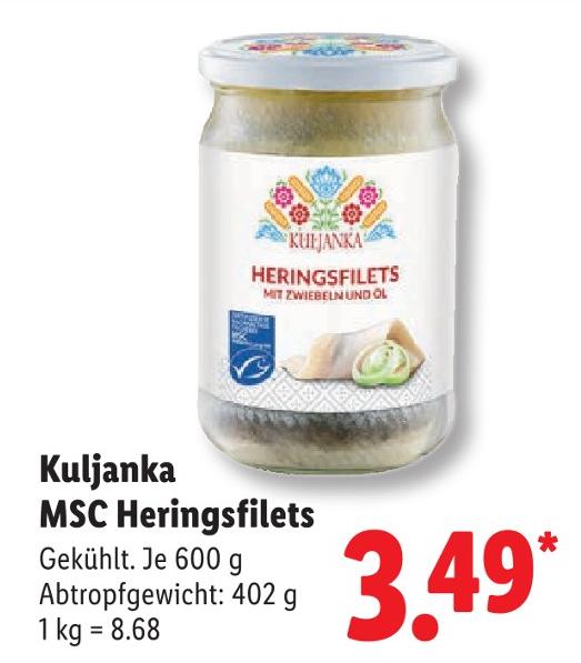 MSC Heringsfilets