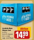 Aktuelle Bier Angebote bei REWE in Marburg Aktuelles Mooser Liesl Angebot bei REWE in Marburg ab 14,99 €
