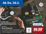 Silent-Kompressor Angebote von PARKSIDE® bei Lidl Braunschweig für 99,99 €