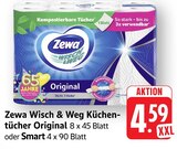 Wisch & Weg Küchentücher Original im Angebot bei E center in Worms Wisch & Weg Küchentücher Original Angebote von Zewa bei E center Worms für 4,59 €