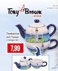 Teekanne mit Tasse Angebote von Tony Brown by Stolz bei Kaufhaus Stolz Neubrandenburg für 7,99 €