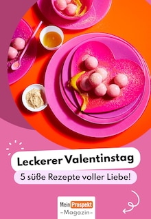 Rezepte Prospekt Valentinstag mit 1 Seite