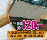 Seilspann-Sonnensegel im Angebot bei Hornbach in Fürth Seilspann-Sonnensegel Angebote bei Hornbach Fürth für 120,00 €