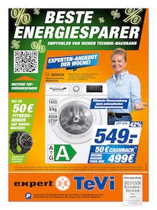 expert TeVi Prospekt Top Angebote mit 16 Seiten