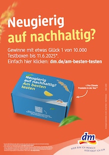 Aktueller dm-drogerie markt Prospekt "Gemeinsam Neues entdecken" Aktueller dm-drogerie markt Prospekt