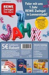 REWE Prospekt für Lonnerstadt: "Dein Markt", 40 Seiten, 24.11.2025 - 29.11.2025