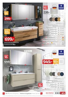 Bad-Spiegelschrank im XXXLutz Möbelhäuser Prospekt "Badezimmer-Testerinnen und -Tester gesucht!" mit 12 Seiten (Bonn)
