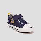 Tennis en toile à lacets Creeks bleu marine garçon - La Halle Tennis en toile à lacets Creeks bleu marine garçon à 12,99 € dans le catalogue La Halle