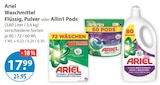 Aktuelle Ariel Angebote bei V-Markt in Augsburg Aktuelles Waschmittel Flüssig Angebot bei V-Markt in Augsburg ab 17,99 €