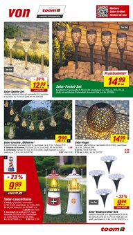 Solarleuchten Angebot im toom Baumarkt Prospekt, gültig von 12.07.2025 bis 18.07.2025 Solarleuchten Angebot im aktuellen toom Baumarkt Prospekt auf Seite 11