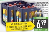 Schorle, Eistee von Adelholzener im aktuellen EDEKA Prospekt für 6,99 €