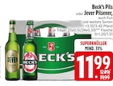 Pils von Beck's im aktuellen EDEKA Prospekt für 11,99 €