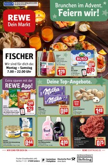 REWE Prospekt Dein Markt mit  Seiten