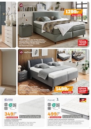 Boxspringbett Angebot im aktuellen Möbel Kraft Prospekt auf Seite 9