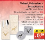 Filzbestecktasche Angebote bei Zimmermann Wolfsburg für 0,99 €