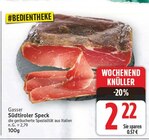 Südtiroler Speck Angebote von Gasser bei E center Falkensee für 2,22 €