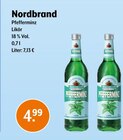 Pfefferminz Angebote von Nordbrand bei Trink und Spare Langenfeld für 4,99 €